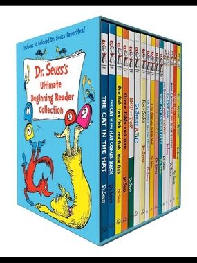 Dr. Seuss's Ultimate Beginning Reader Boxed Set Collection Hardcover 16 Books!